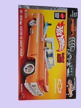 Elite Custom '62 Chevy Pickup Building Set - Orange